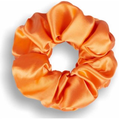 Pilō Silk Hair Ties Pop of Orange Large 100% hedvábné gumičky do vlasů 1 ks