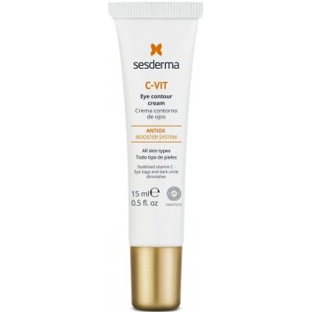 Sesderma C-Vit AX+ oční krém proti otokům a tmavým kruhům Vitamin C Antiox Booster Sysem 15 ml