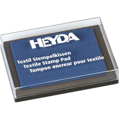 Heyda Razítkovací polštářek na textil tmavě modrá – Hledejceny.cz