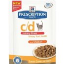 Krmivo pro kočky Hill's Prescription Diet c/d Urinary Stress s Kuřetem 85 g