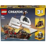 LEGO® Creator 31109 Pirátska loď – Zboží Živě