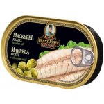 Kaiser Franz Josef Exclusive Makrela filety v olivovém oleji 170 g – Zboží Dáma