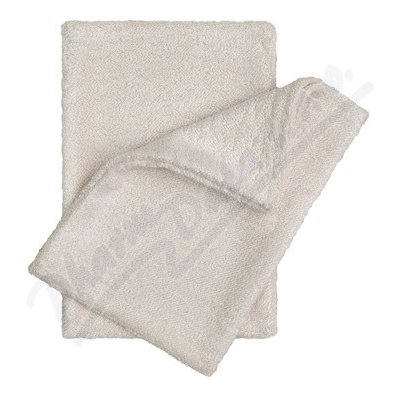 T-TOMI Bambusové žínky-rukavice 20x14cm 2 ks Natur – Zboží Dáma