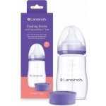 Lansinoh skleněná kojenecká láhev s NaturalWave TM savičkou 240ml – Zboží Mobilmania