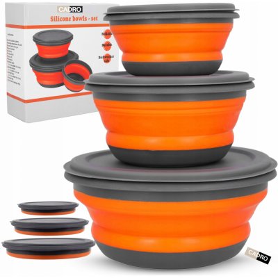 Ruhhy 20967 skládací miska s víkem 3 ks – Zboží Dáma