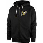 47 Brand Mikina Pittsburgh Penguins Back Check ’47 MORRIS Full Zip Hood – Zboží Mobilmania