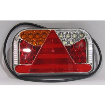 Zadní svítilna LED 7-funkcí 12-36V levé FRISTOM FT170LTBLED – Zboží Mobilmania