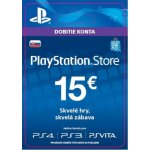 PlayStation dárková karta 15€ – Zboží Živě