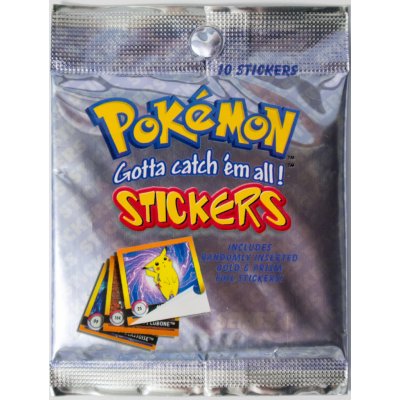 Pokémon Artbox Series 1 Stickers 1999 – Zboží Mobilmania