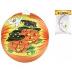 Lampion koule Halloween oranžový 25 cm – Zboží Dáma Lampion koule Halloween oranžový 25 cm – Zboží Dáma