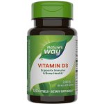 Natures Way Vitamin D3 120 měkkých kapslích – Hledejceny.cz