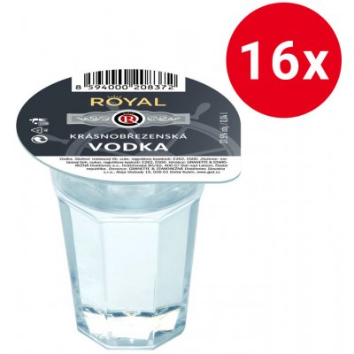 Vodka Royal 37,5% Panák 0,04 l (holá láhev) – Zboží Mobilmania