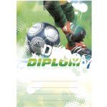 SABE Diplom fotbal 6603 A4 – Zboží Dáma