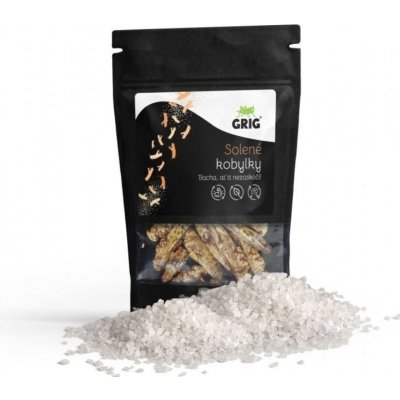 Grig Sušené křupavé kobylky sůl 8 g