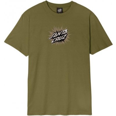 Santa Cruz Burst Oval Dot Front T-Shirt Sea Kelp – Zbozi.Blesk.cz