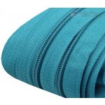 Zip spirálový tyrkysový, metráž – Zboží Dáma