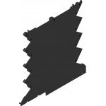 Weidmüller CH20M6 BC 4P-4P BK 1 1261494 kryt pouzdra na DIN lištu uzavřená, pro montáž na DIN lištu 5.2 x 107 černá 50 k – Sleviste.cz