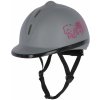 Jezdecká helma Covalliero Helma BEAUTY VG1 dětská šedá