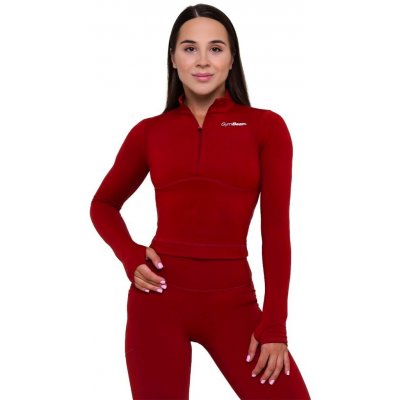 GymBeam Dámský sportovní top Ignite Dark Red – Zboží Dáma