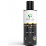 Green idea Wellness levandule a meduňka v mandlovém oleji koupelový a tělový olej 200 ml – Zboží Dáma