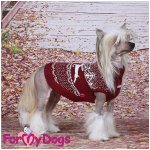 FOR MY DOGS svetr STAG BORDEAUX bordó – Sleviste.cz