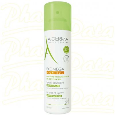 A-Derma Exomega Control Emolienční sprej pro suchou kůži se sklonem k atopii 200 ml – Zboží Mobilmania