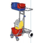 Eastmop Úklidový vozík Jepy LP provedení s plastovou vaničkou 21008LP – Zboží Mobilmania