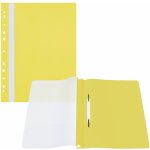 rychlovazač A4/10ks, PP, čirá přední strana, Euro, Žlutý – Zboží Živě