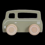 Little Dutch Dřevěné autíčko dodávka olive – Zboží Dáma