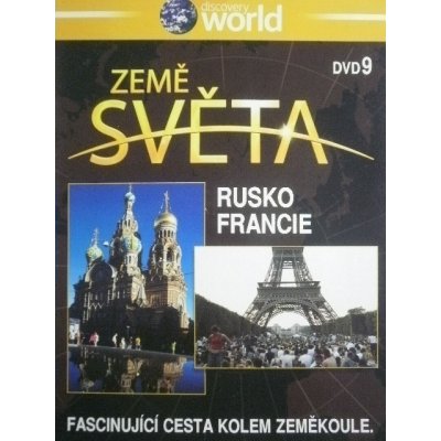 Země světa 9 - Rusko + Francie DVD