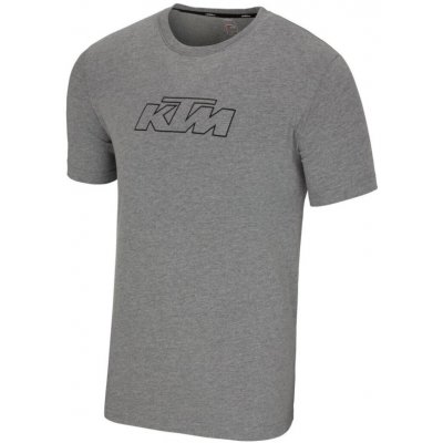 KTM triko Essential grey/melange – Sleviste.cz
