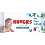 Huggies dětské vlhčené ubrousky Natural Care 48 ks – Sleviste.cz