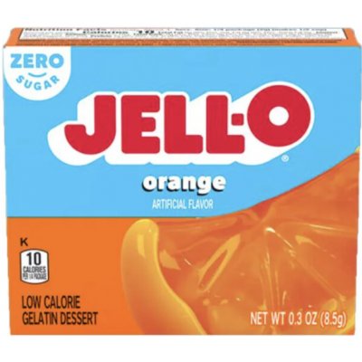 Jell-O instantní želatina bez cukru s příchutí pomeranče 8,5 g – Sleviste.cz