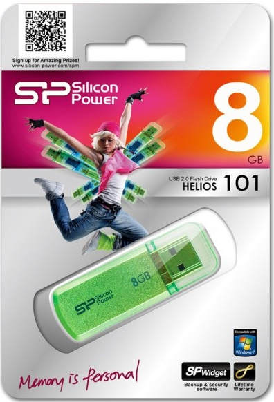 Silicon Power Helios 101 8GB SP008GBUF2101V1N