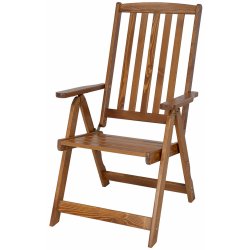 Drewmax MO126 zahradní židle, 63x107cm, smrk