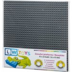 L-W Toys Základová deska 32x32 tmavě šedá – Hledejceny.cz