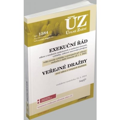 ÚZ 1584 Exekuční řád, veřejné dražby – Hledejceny.cz