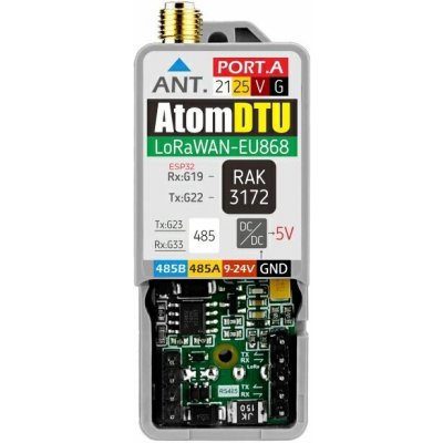 M5Stack Atom DTU LoRaWAN Base EU868 - Základní modul – Zboží Živě