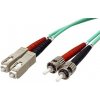 síťový kabel EFB O7353.1 Optický patch, ST-SC 50/125 (multi mode), 3mm, duplex, OM3, LSOH, 1m