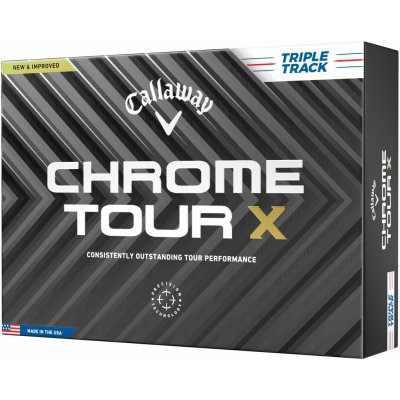 Callaway Chrome Tour X Triple Track 24 bílé 12 ks – Sleviste.cz