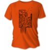 Army a lovecké tričko a košile Tričko Tetrao lovecké vodopád oranžové
