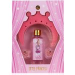 Accentra Little Princess sprchový gel Little Princess Strawberry Vanilla (Shower Gel) 80 ml + balzám na rty(Lip Balm) 2 x 3 g + mycí houba ve tvaru koruny dárková sada – Zbozi.Blesk.cz