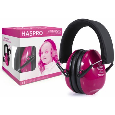 Haspro Hearing Protection KIDS růžová – Zboží Dáma