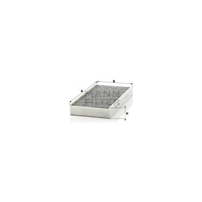 Filtr, vzduch v interiéru MANN-FILTER CUK 3240 – Hledejceny.cz