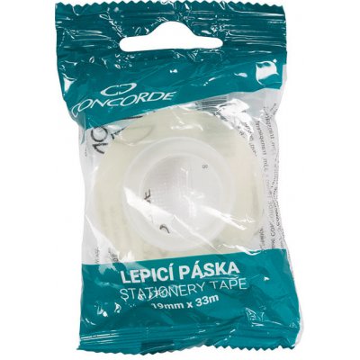 Concorde páska lepicí 19 mm x 33 m, průhledná – Zbozi.Blesk.cz