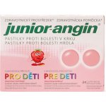 Junior angin pastilky 24 ks – Hledejceny.cz