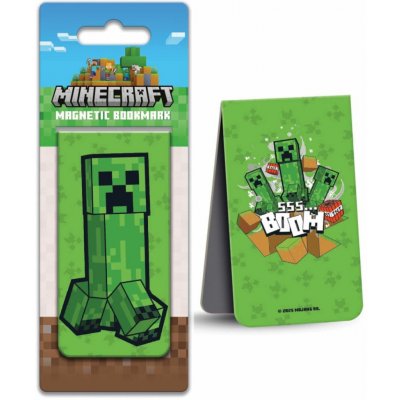 Minecraft záložka magnetická (Creeper) – Hledejceny.cz