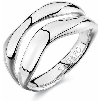 S'Agapõ prsten z oceli Emotion SMO31 – Zboží Mobilmania