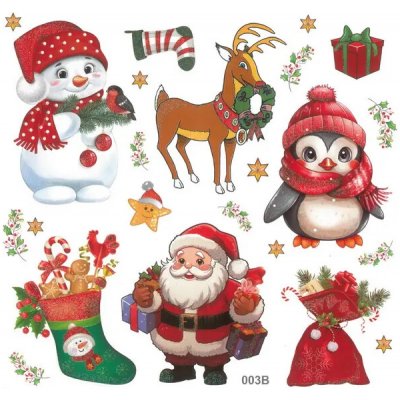 Fandy samolepky papírové Christmas 05 – Hledejceny.cz