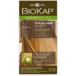 Biokap NutriColor permanentní barva na vlasy s arganovým olejem 9.3 Blond zlatá světlá barva na vlasy 140 ml – Zbozi.Blesk.cz
